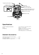 Предварительный просмотр 4 страницы Panasonic WV-CW7S Operating Instructions Manual