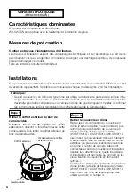 Preview for 8 page of Panasonic WV-CW7S Operating Instructions Manual