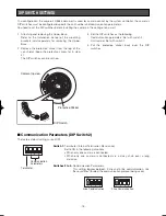 Предварительный просмотр 13 страницы Panasonic WV-CW960/G Operating Instructions Manual