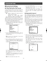 Preview for 45 page of Panasonic WV-CW960/G Operating Instructions Manual