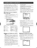 Preview for 129 page of Panasonic WV-CW960/G Operating Instructions Manual