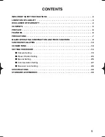 Preview for 5 page of Panasonic WV-CZ352 Operating Instructions Manual