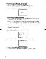 Preview for 16 page of Panasonic WV-CZ352 Operating Instructions Manual