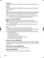 Preview for 22 page of Panasonic WV-CZ352 Operating Instructions Manual