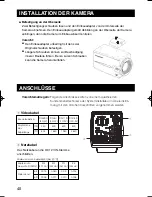 Preview for 40 page of Panasonic WV-CZ352 Operating Instructions Manual