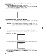 Preview for 76 page of Panasonic WV-CZ352 Operating Instructions Manual