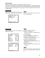 Preview for 5 page of Panasonic WV-CZ362E Operating Instructions Manual