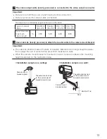 Preview for 13 page of Panasonic WV-CZ392E: WV-CZ492E Operating Instructions Manual