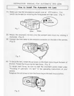 Panasonic WV-LA36 Instruction Manual preview