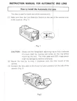 Panasonic WV-LA6B2 Instruction Manual preview