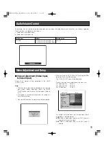 Preview for 15 page of Panasonic WV-LC1700 Operating Instructions Manual