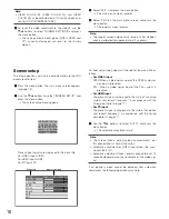 Предварительный просмотр 16 страницы Panasonic WV-LW1900 Operating Instructions Manual