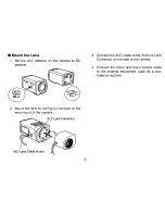 Preview for 4 page of Panasonic WV-LZ15 Operating Instructions Manual