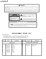 Preview for 2 page of Panasonic WV-LZ62/8 Service Manual