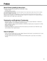 Preview for 3 page of Panasonic WV-NF284 - i-Pro Network Camera Network Operating Instructions
