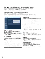 Preview for 36 page of Panasonic WV-NF284 - i-Pro Network Camera Network Operating Instructions