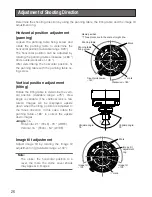 Preview for 26 page of Panasonic WV-NF284E Installation Manual