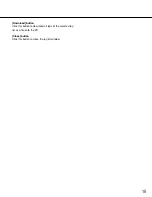 Preview for 15 page of Panasonic WV-NF302E Operating Instructions Manual