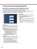 Preview for 30 page of Panasonic WV-NF302E Setup Instructions