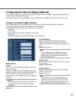 Preview for 45 page of Panasonic WV-NF302E Setup Instructions