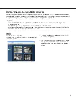 Preview for 9 page of Panasonic WV-NP240 series Operating Instructions Manual