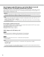 Preview for 12 page of Panasonic WV-NP240 series Operating Instructions Manual