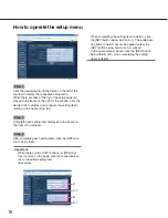 Preview for 16 page of Panasonic WV-NP240 series Operating Instructions Manual