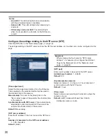 Preview for 20 page of Panasonic WV-NP240 series Operating Instructions Manual