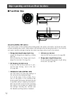 Preview for 12 page of Panasonic WV-NP304 Installation Manual