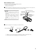 Preview for 21 page of Panasonic WV-NP304 Installation Manual