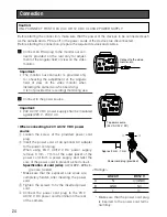 Preview for 24 page of Panasonic WV-NP304 Installation Manual