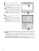 Preview for 30 page of Panasonic WV-NP304 Installation Manual