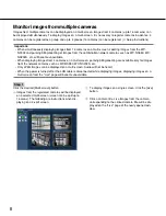 Preview for 8 page of Panasonic WV-NP304 Operating Instructions Manual