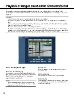 Предварительный просмотр 16 страницы Panasonic WV-NP304E Operating Instructions Manual