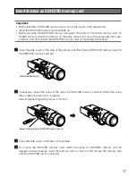 Preview for 17 page of Panasonic WV-NP502 Installation Manual