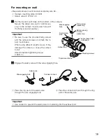 Preview for 19 page of Panasonic WV-NP502 Installation Manual