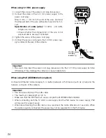 Preview for 24 page of Panasonic WV-NP502 Installation Manual
