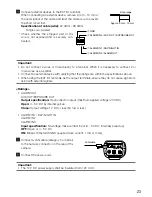 Preview for 23 page of Panasonic WV-NP502E Installation Manual