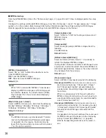 Preview for 36 page of Panasonic WV-NS202 - i-Pro Network Camera Network Operating Instructions