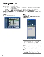 Preview for 14 page of Panasonic WV-NS202AE Network Operating Instructions