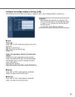 Preview for 31 page of Panasonic WV-NS202AE Network Operating Instructions