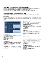 Preview for 52 page of Panasonic WV-NS202AE Network Operating Instructions