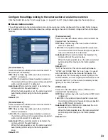 Preview for 53 page of Panasonic WV-NS202AE Network Operating Instructions