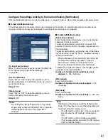 Preview for 61 page of Panasonic WV-NS202AE Network Operating Instructions