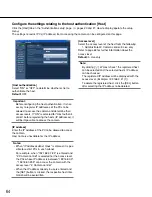 Preview for 64 page of Panasonic WV-NS202AE Network Operating Instructions