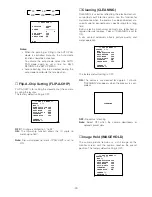 Preview for 28 page of Panasonic WV-NS320 Operating Instructions Manual