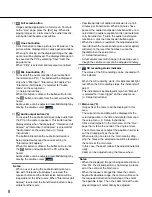 Preview for 8 page of Panasonic WV-NS950/G Operating Instructions Manual