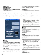 Preview for 32 page of Panasonic WV-NS950 series Setup Instructions