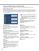 Preview for 42 page of Panasonic WV-NS950 series Setup Instructions