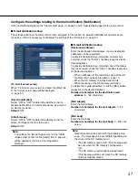 Preview for 47 page of Panasonic WV-NS950 series Setup Instructions